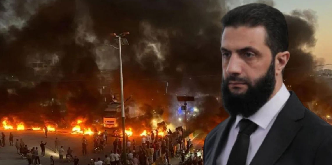 Şara yönetiminin en büyük krizi! Halk sokaklara döküldü