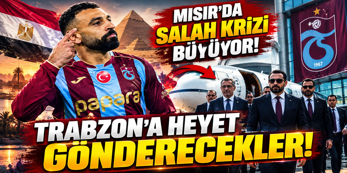 Mohamed Salah krizi büyüyor! Mısır Futbol Federasyonu Trabzon’a heyet göndermeye hazırlanıyor