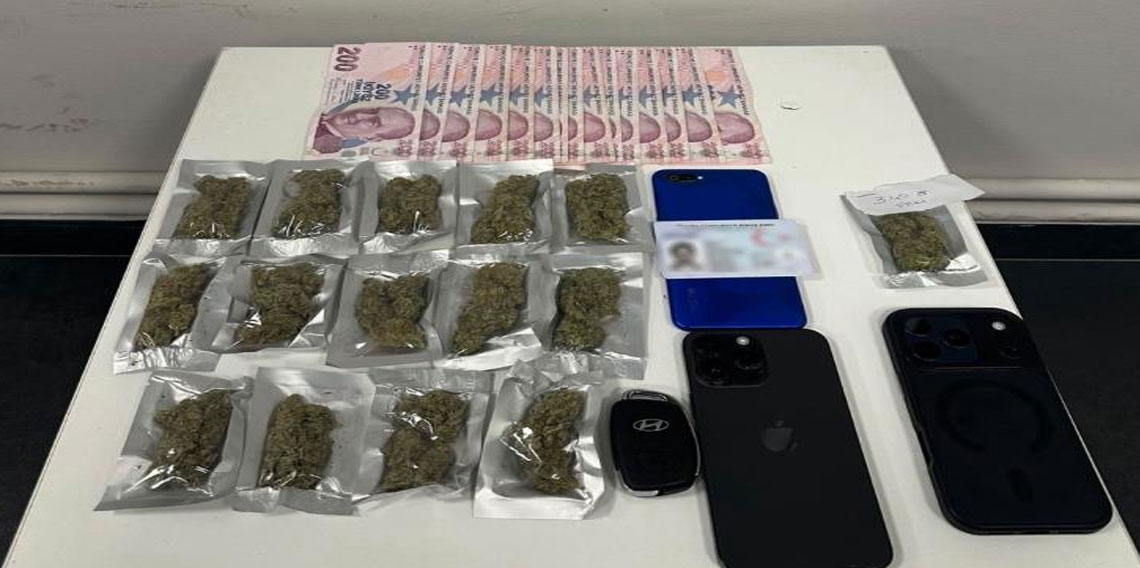 Uyuşturucu şüphelilerine dron destekli operasyon: 2 kişi yakalandı