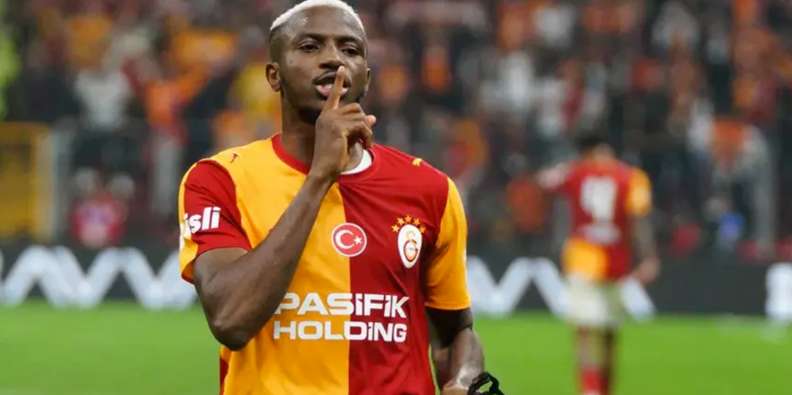 Victor Osimhen'den Galatasaray'da tarihi başarı! Icardi'nin rekoruna göz dikti
