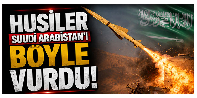 Husiler Suudi Arabistan’a ait askeri hedeflere yönelik saldırıların görüntülerini yayınladı