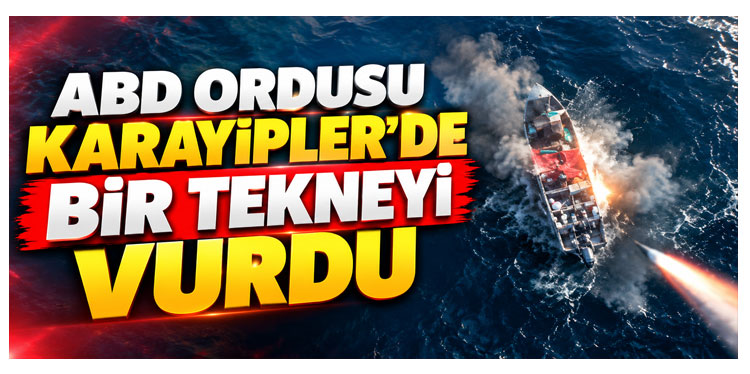 ABD ordusu Karayipler’de Bir Tekneyi Vurdu: 3 ölü