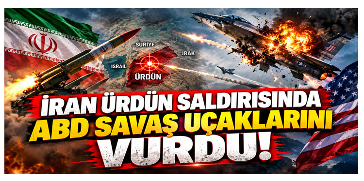 İran Ürdün saldırısında ABD savaş uçaklarını vurdu
