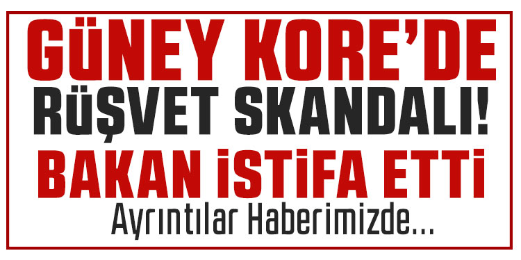 Güney Kore'de rüşvet iddiaları: Okyanuslar ve Balıkçılık Bakanı istifa etti