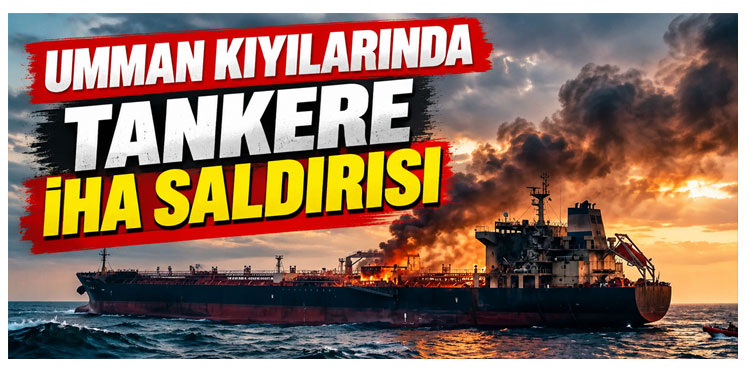 Umman kıyılarındaki tankere İHA saldırısı
