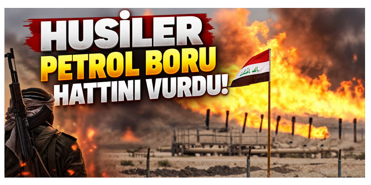 Suudi Arabistan: Petrol Boru Hattı, Irak'tan fırlatılan İHA'lar ile vuruldu
