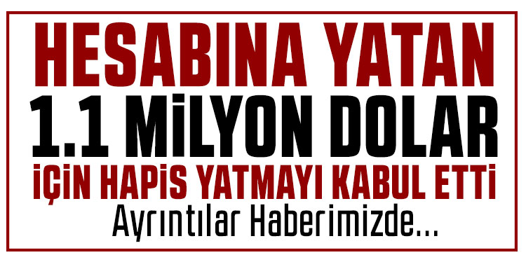 Nijerya’da hesabına yatan 1,1 milyon dolar için hapis yattı