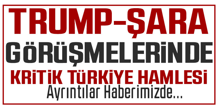 Trump-Şara görüşmesinde Fidan detayı