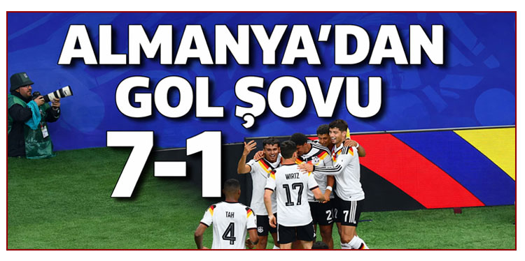Almanya'dan Gol Şov!