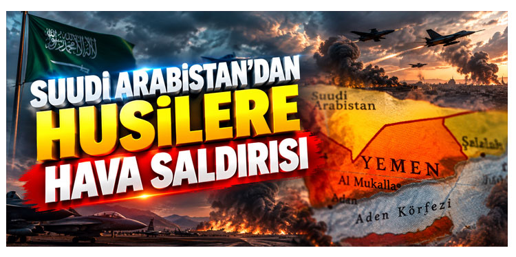 Suudi Arabistan'dan Husilere hava saldırısı: 2’si çocuk 3 ölü