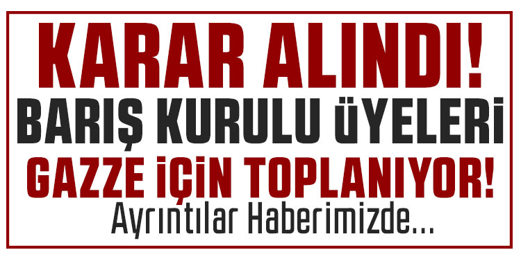 Trump, 19 Şubat’ta Gazze Barış Kurulu üyeleriyle bir araya gelecek