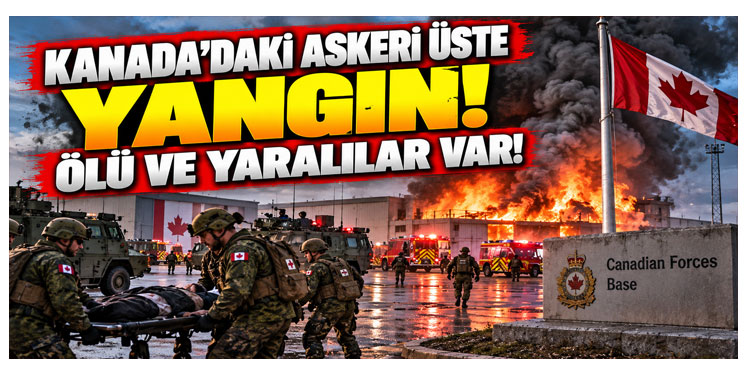 Kanada’daki askeri üste yangın: Çok sayıda ölü var