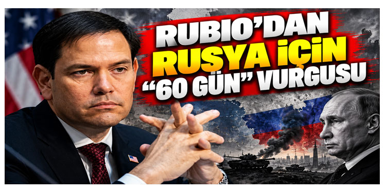 ABD Dışişleri Bakanı Rubio’dan Rusya yaptırımları için 