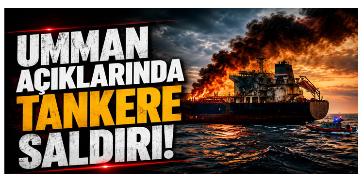 Umman açıklarındaki tankere saldırı şüphesi