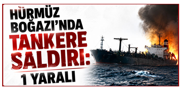 Hürmüz Boğazı’nda tankere saldırı: 1 yaralı