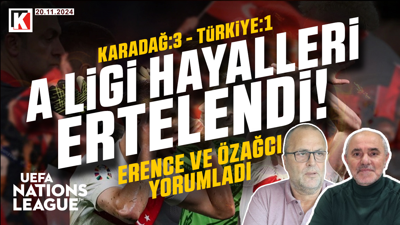 🔴🔵KARADENİZ FIRTINASI | KARADAĞ:3 - TÜRKİYE:1 | 20.11.2024