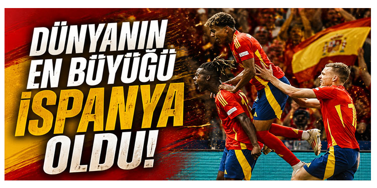 Dünyanın en büyüğü İspanya oldu!
