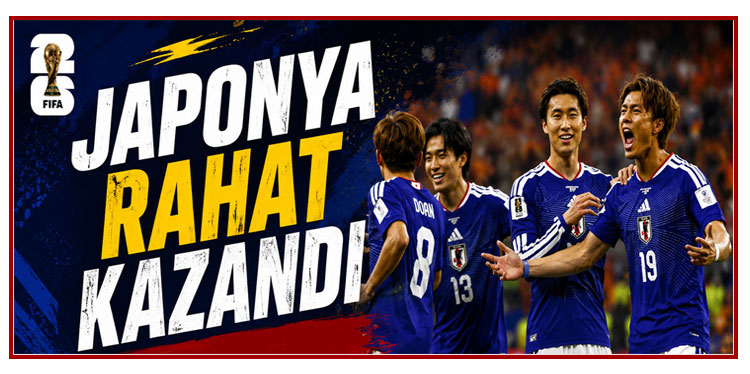 Japonya'dan Tunus karşısında rahat galibiyet!