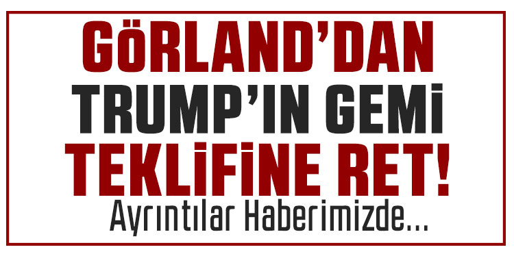 Grönland’dan Trump’ın hastane gemi teklifine ret