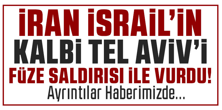 İran, Tel Aviv’i vurdu: 6 yaralı