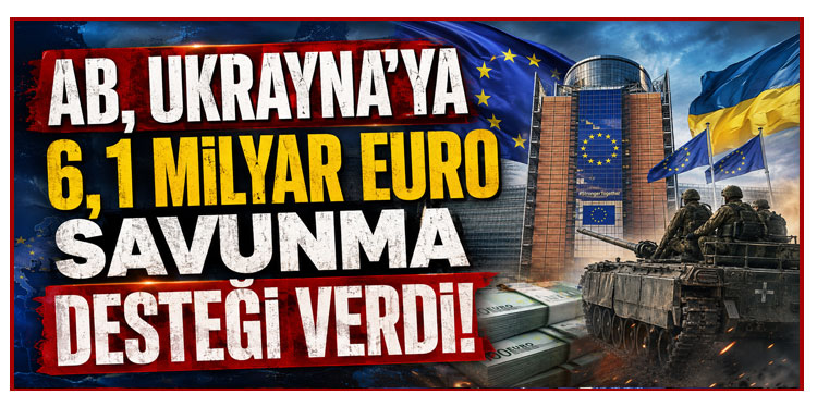 AB, Ukrayna'ya 6,1 milyar euro savunma desteği verdi