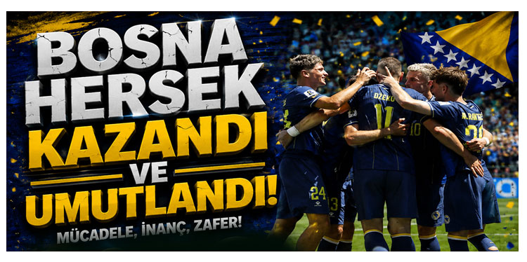 Bosna Hersek kazandı, tur için beklemeye geçti