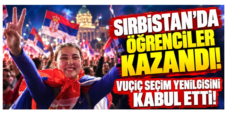 Sırp lider Aleksandar Vucic, seçim yenilgisini kabul etti
