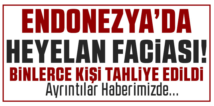 Endonezya'da heyelan: Ölü sayısının artmasından endişe ediliyor