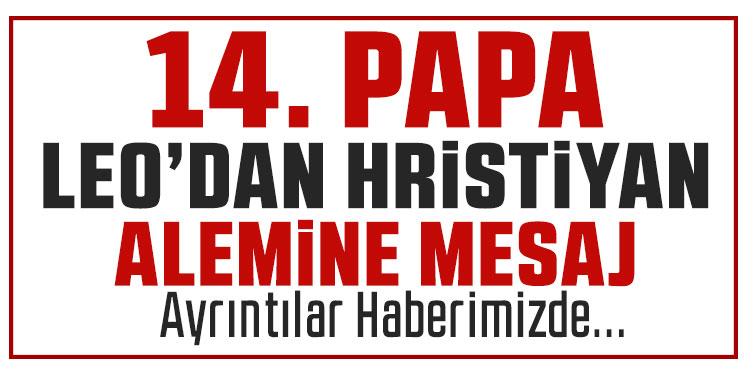 Papa'dan Noel mesajında dünya için barış çağrısı