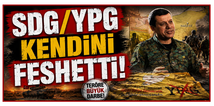 Terör örgütü SDG/YPG kendini feshetti
