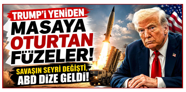 Trump'ı yeniden masaya oturtan füzeler! Savaşın seyri değişti, ABD dize geldi