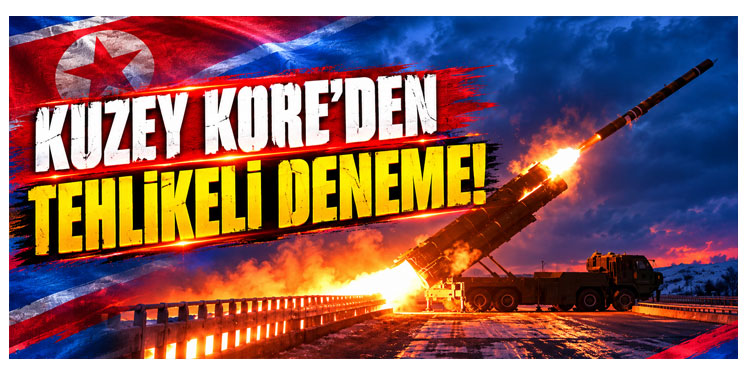 Kuzey Kore Doğu Denizi’ne 10 kısa menzilli balistik füze fırlattı