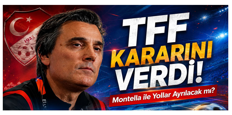 TFF'den Montella Kararı!
