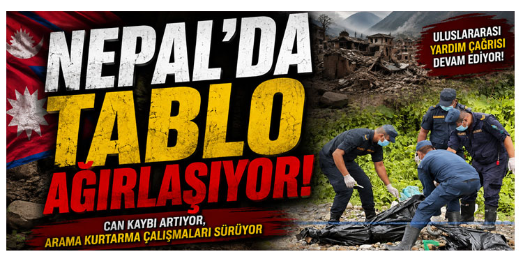 Nepal’deki sel felaketinde can kaybı 676’ya yükseldi