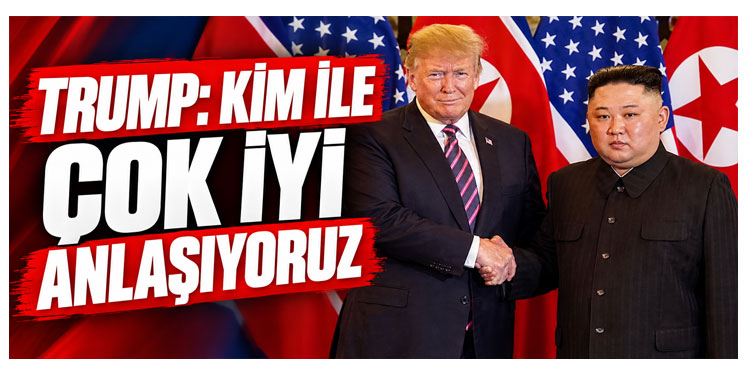 Trump, Kuzey Kore lideri Kim ile 