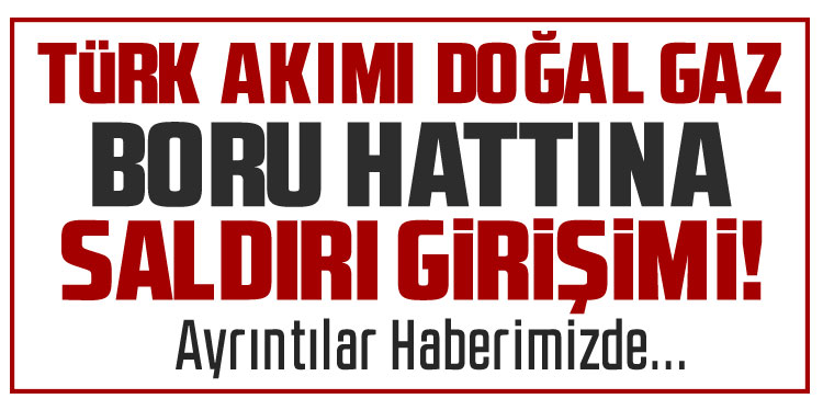 Sırbistan TürkAkım doğal gaz boru hattına sabotaj girişimini engellendi