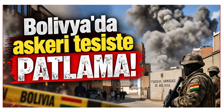 Bolivya'da askeri tesiste patlama!