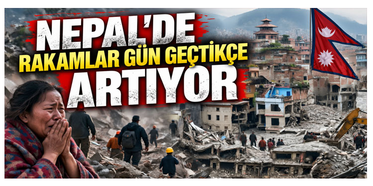 Nepal'deki selde hayatını kaybedenlerin sayısı 1342'ye çıktı