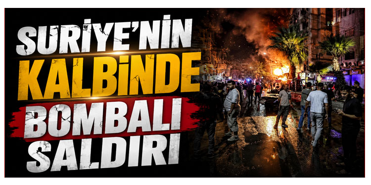 Suriye'de bombalı saldırı! Ölü ve Yaralılar Var!