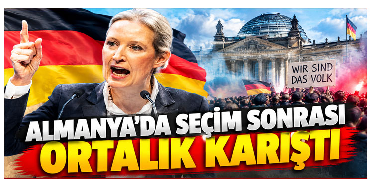 Almanya'da seçim sonrası ortalık karıştı