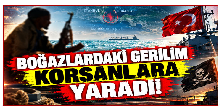 Boğazlardaki gerilim korsanlara yaradı!