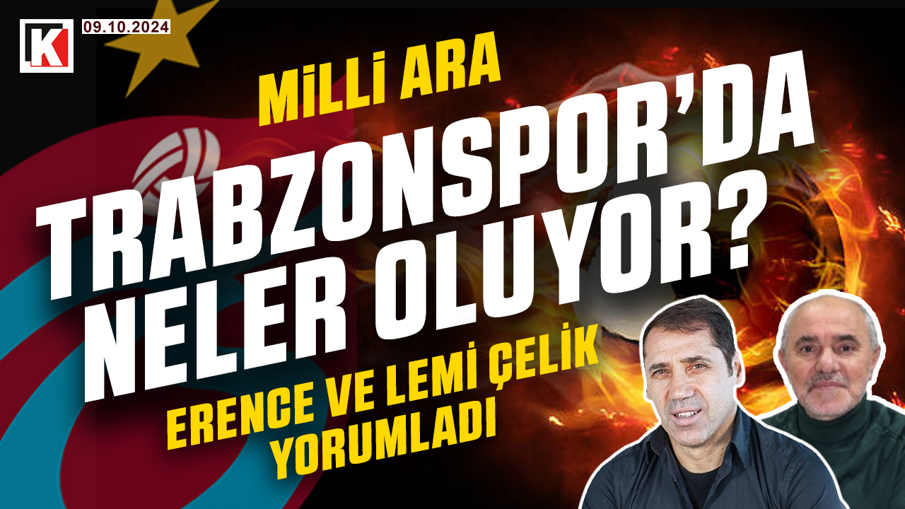 🔴🔵KARADENİZ FIRTINASI | TRABZONSPOR'DA MİLLİ ARADA NELER YAPMALI? | 09.10.2024