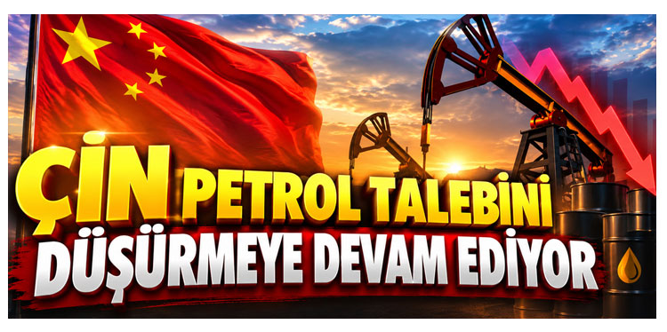 Çin Petrol Talebini Düşürmeye Devam Ediyor
